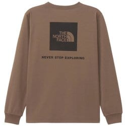 ロングスリーブバックスクエアロゴティー レディース カットソー （SK） Lサイズ NTW32442