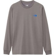 ロングスリーブバックスクエアロゴティー メンズ カットソー スモークドパール(SP) Sサイズ NT32442