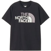 ショートスリーブフラッシュドライカラフルロゴコットンティー レディース カットソー ブラック(K) Mサイズ NTW32539