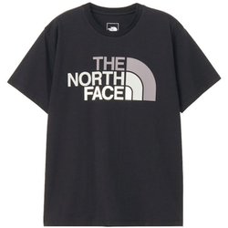 ショートスリーブフラッシュドライカラフルロゴコットンティー レディース カットソー ブラック（K） Lサイズ NTW32539
