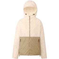 コンパクトジャケット レディース ウインドブレーカー ホワイトデューン×クラシックカーキ（WC） Sサイズ NPW72230