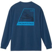 ロングスリーブTNFバグフリーティー メンズ カットソー マウンテンブルー(OB) Lサイズ NT12450