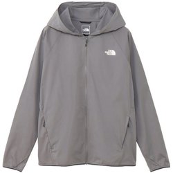 サンシェイドフルジップフーディ レディース ウインドブレーカー スモークドパール（SP） Lサイズ NPW22435