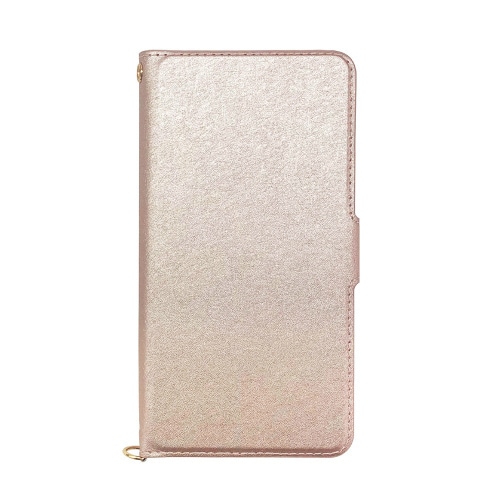 AC-F53E SHY PK [らくらくスマートフォン F-53E専用 シャイニー 手帳型ケース ピンク]