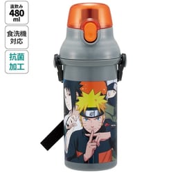 抗菌 直飲プラワンタッチボトル 480ml NARUTO PSB5SANAG