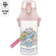 食洗機対応 プラスチッククリアボトル 480ml すみっコぐらし しろくまふるさと PSB5TR