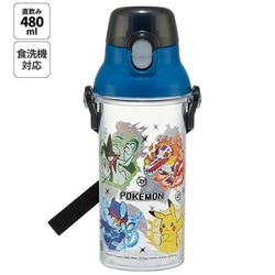 食洗機対応 プラスチッククリアボトル 480ml ポケモン25 PSB5TR