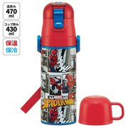 超軽量2WAYステンレスボトル スパイダーマン25 SKDC4