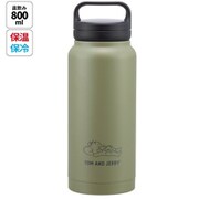 ステンレス製スクリューハンドルマグボトル 800ml トムとジェリー おひるね STSC8