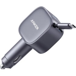 Anker Nano Car Charger 75W 巻取り式 USB-Cケーブル A27380A1