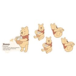 DNG-230PO [ディズニーキャラクター モバイルステッカーセット 5枚入 くまのプーさん]
