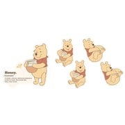 DNG-230PO [ディズニーキャラクター モバイルステッカーセット 5枚入 くまのプーさん]