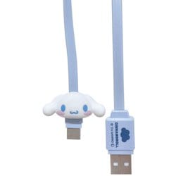 サンリオキャラクターズ USB Type-C 対応 マスコットケーブル 60cm シナモロール SANG-486CN
