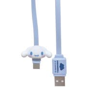 サンリオキャラクターズ USB Type-C 対応 マスコットケーブル 60cm シナモロール SANG-486CN