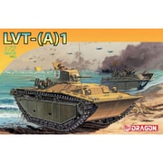 DR7387 1/72 WW.II アメリカ軍 水陸両用装軌車 LVT-（A）1 [組立式プラスチックモデル]