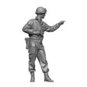 HS24082 1/24 WWII アメリカ M8グレイハウンド装甲車 乗員 #3 [組立式プラスチックモデル]
