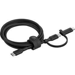BoostCharge 2-in-1 USB-C ＆ ライトニングケーブル ブラック CAC003FQ1.5MBK
