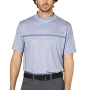 FJ-S25-S20 34570-XL [ゴルフシャツ メンズ ループプリント半袖モックネックシャツ XLサイズ ホワイト/ フリント]