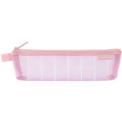 限定 メッシュペンケース ストライプ柄 紫 41847006