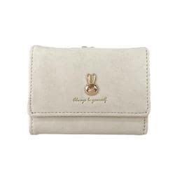 animalgama [JW-0601 がま口折財布 財布 ラビット.アイボリー]