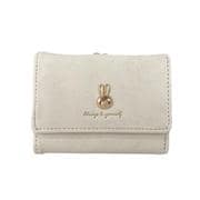 animalgama [JW-0601 がま口折財布 財布 ラビット.アイボリー]