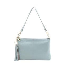 c2way [23131-11302 COOCO シュリンクレザー2WAYショルダーバッグ バッグ ブルー]