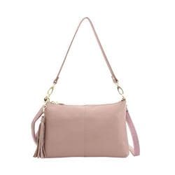 c2way [23131-11302 COOCO シュリンクレザー2WAYショルダーバッグ バッグ Lピンク]