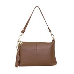 c2way [23131-11302 COOCO シュリンクレザー2WAYショルダーバッグ バッグ オーク]