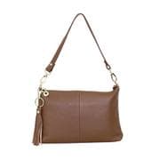 c2way [23131-11302 COOCO シュリンクレザー2WAYショルダーバッグ バッグ オーク]
