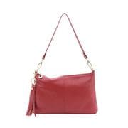 c2way [23131-11302 COOCO シュリンクレザー2WAYショルダーバッグ バッグ レッド]