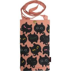 itoshoulder [IT-01075 糸井忠晴 スマホショルダーバッグ ショルダーバッグ くろねこのタンゴ]