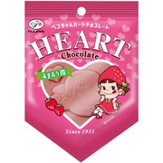 【限定】 ペコちゃん ハートチョコレート（あまおう苺） 1枚