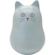 にゃふにゃふ ネコ ゆらゆら マスコット グレー 74447