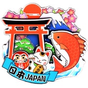 NB-JW434 [木製マグネット JAPAN（縁起物）]