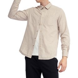 吸水速乾 リバーシブルシャツ AAS25MSHI001 メンズ シャツ BEIGE ST（004） Lサイズ ZBHBG38
