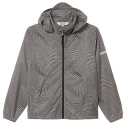 撥水 プリントフーデッドジャケット メンズ ジャケット ノワール モノ プリント（002） Lサイズ ZBHBI15