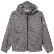 撥水 プリントフーデッドジャケット メンズ ジャケット ノワール モノ プリント(002) Lサイズ ZBHBI15