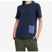 ショートスリーブポケットTシャツ レディース カットソー アンピール(001) Mサイズ ZTFBF70