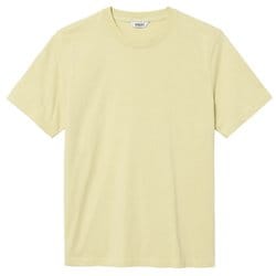 オーガニックコットンTシャツ AIS25MTSH001 メンズ カットソー ミスティーイエロー（005） Mサイズ ZTHBG95