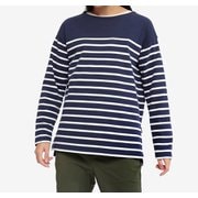 ロングスリーブストライプTシャツ RP レディース カットソー アンピール ストライプ(002) XSサイズ OTFBJ46