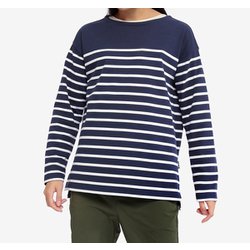 ロングスリーブストライプTシャツ RP レディース カットソー アンピール ストライプ（002） Sサイズ OTFBJ46