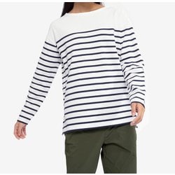 ロングスリーブストライプTシャツ RP レディース カットソー ブラン ストライプ（001） Sサイズ OTFBJ46