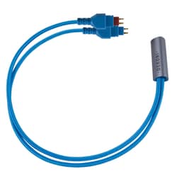 Dekoni Ensemble Cables（デコニ・アンサンブルケーブル） ヘッドフォン側モジュラー Y-Split HD600 ブルー CBZ-Y-CL-600