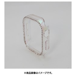 AWFR2511-02 [Apple Watch Series 7-9 41mm ラインストーンカバー オーロラ]