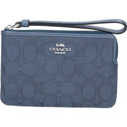 【新品未使用】COACHシグネチャーポーチCW862SVPM1ストラップ付ブルー cw862_svpm1_1.jpg