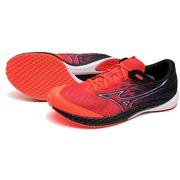 ウエーブデュエル4 ユニセックス ランニングシューズ レッド×ホワイト×ブラック(06) 26.5cm U1GD2550