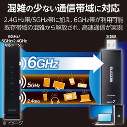 ヨドバシ.com - エレコム ELECOM WiFi 無線LAN 子機 USB 無線LAN