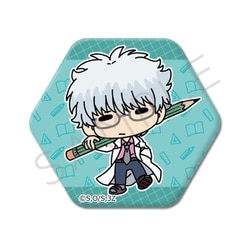 銀八 グッズ-バッチ】3年Z組銀八先生 withCAT キャラバッジ