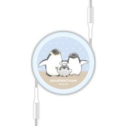 コウペンちゃん PD60W 対応 USB2.0 リール式 Type-C ケーブル 1m 集合 KPC-08B