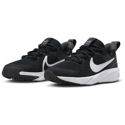 スター ランナー 4 キッズ ランニングシューズ ブラック/アンスラサイト/ホワイト（001） 19.5cm DX7614